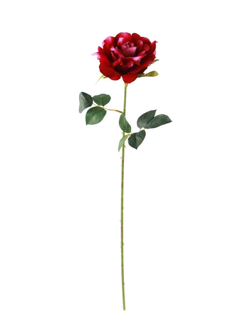 Цветы искусственные «Роза Аманда», бархат, d=11 см, h=58 см, розовые