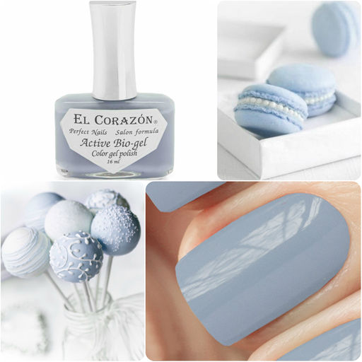 El Corazon 423/ 296 active Bio-gel Cream светло-голубой