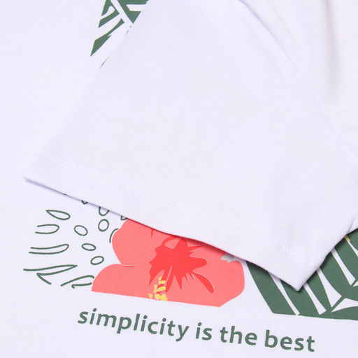 Футболка женская Let&apos;s go, белая, размер 50