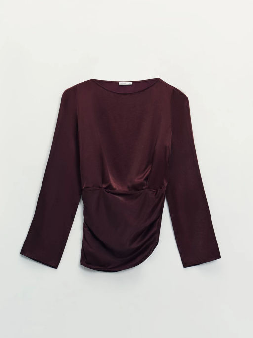 Асимметричная блуза из вискозы / Zarina