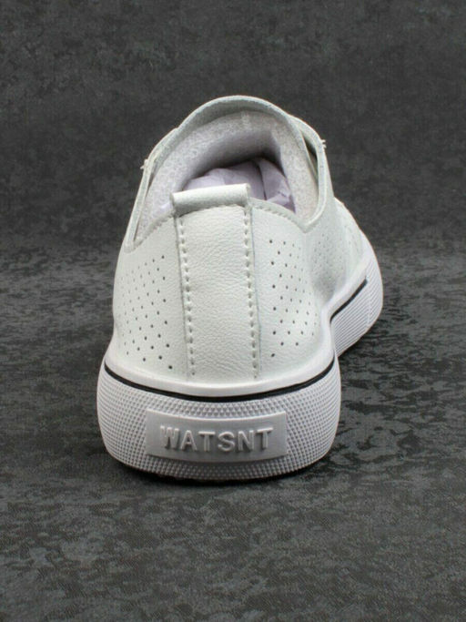 05-PDXL135-1 WHITE Кеды белые (натуральная кожа)