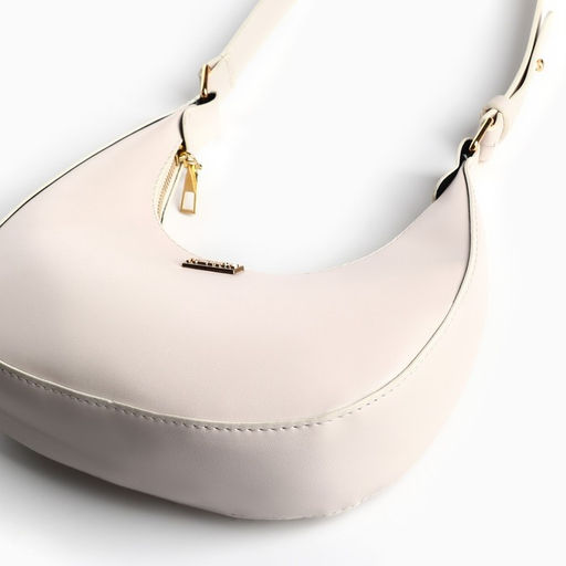 Сумка женская из искусственной кожи, 22×23×6 см, бежевая