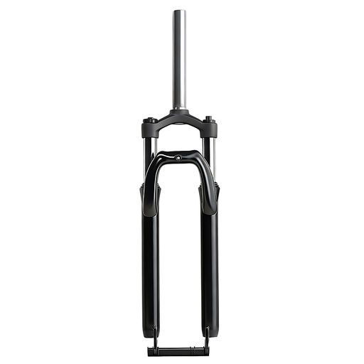 Вилка амортизационная 29" стальная, ход 70мм, под диск. торм. шток 1-1/8 210мм, прямой шток, черная