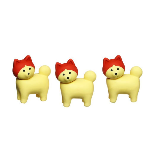 Цена за 60 шт. Ластик фигурный Собачка - Calligrata фото 8