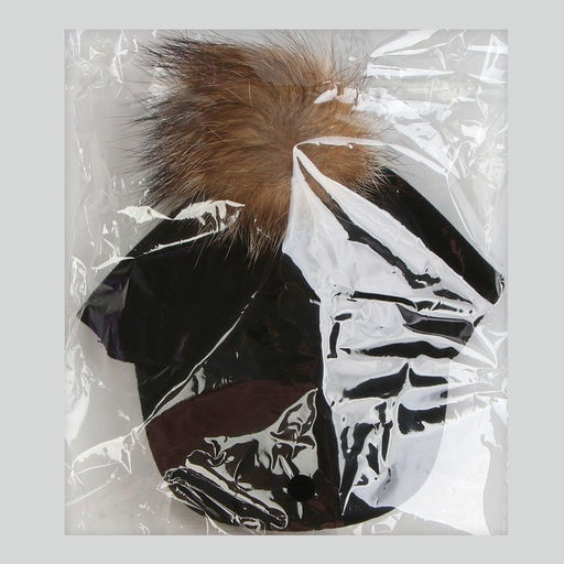 Кепка для кукол с меховым помпоном, цвет чёрный - Simaland фото 6