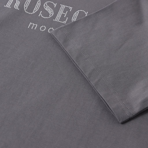 Футболка женская KAFTAN: Prosecco, серая, размер 40-42