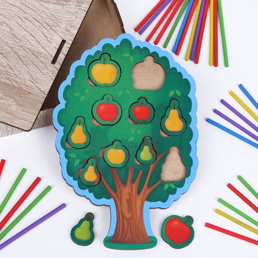 Рамка-вкладыш «Математическое дерево»