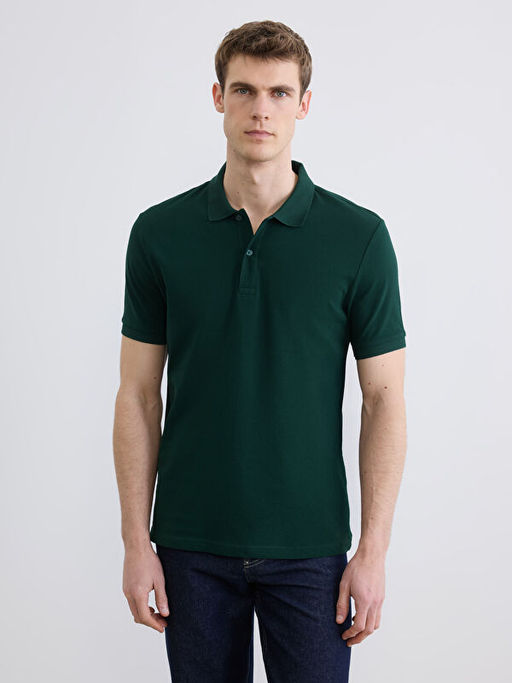 Polo Yaka Pike Erkek Ti??rt