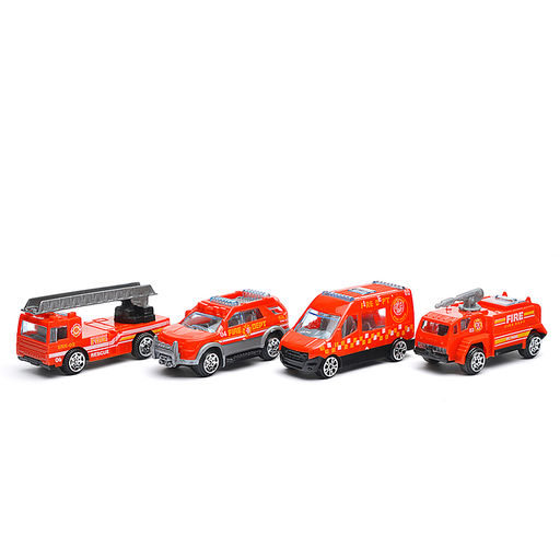 Машина-Трек "Пожарная" в коробке