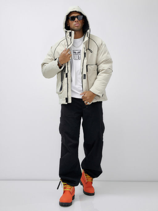 Куртка зимняя до - 20 бежевого цвета - Mtforce фото 13