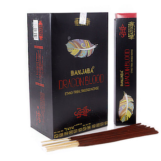 Благовония BANJARA ETNO Dragons Blood Super Premium качество светлые пыльцовые 15гр 10палочек