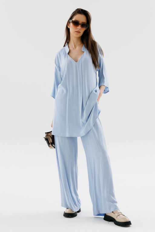 Костюм NIKVA н562-1 голубой - Magia mody фото 2
