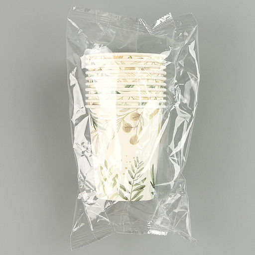 Цена за 10 шт. Стакан бумажный Природа, 250 мл - Страна карнавалия фото 7