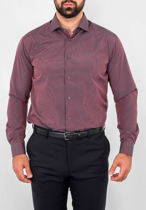 Сорочка мужская длинный рукав GREG 751/139/1033/Z/1p  фото 7