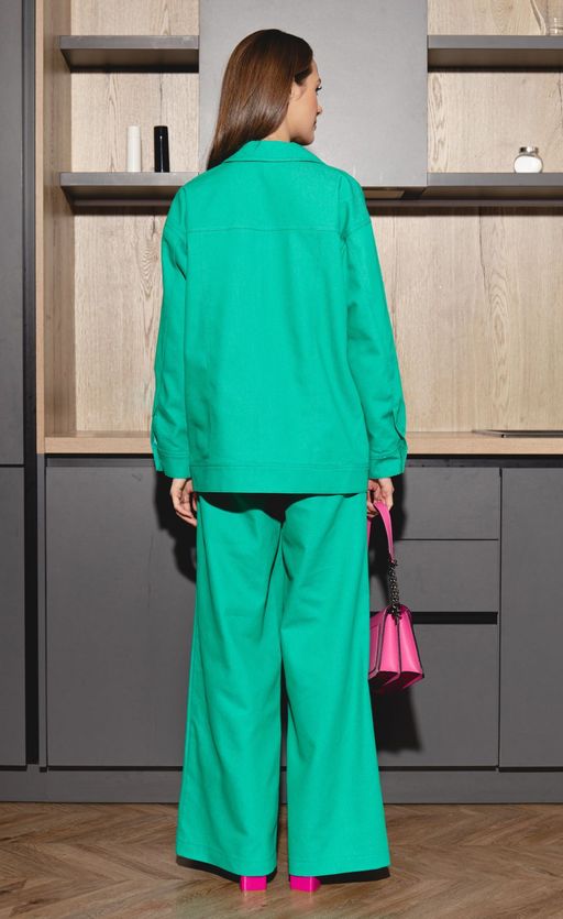 Брюки AURA 4077-170 зеленый  фото 4