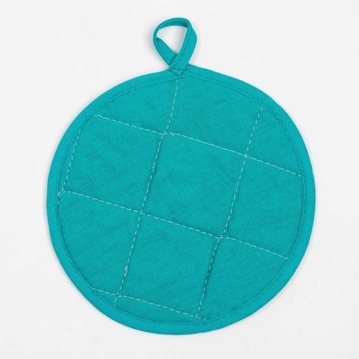 Набор кухонный «Love your live»: варежка-прихватка 20×28 см, прихватка 17×17 см, 35% х/л, 65% п/э