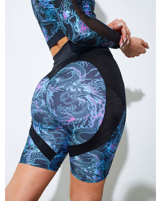 Велосипедки DRAGON синие