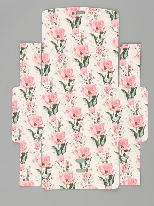 Цена за 3 шт. Коробка складная двухсторонняя Самой прекрасной, 16,5 ? 12 ? 5 см