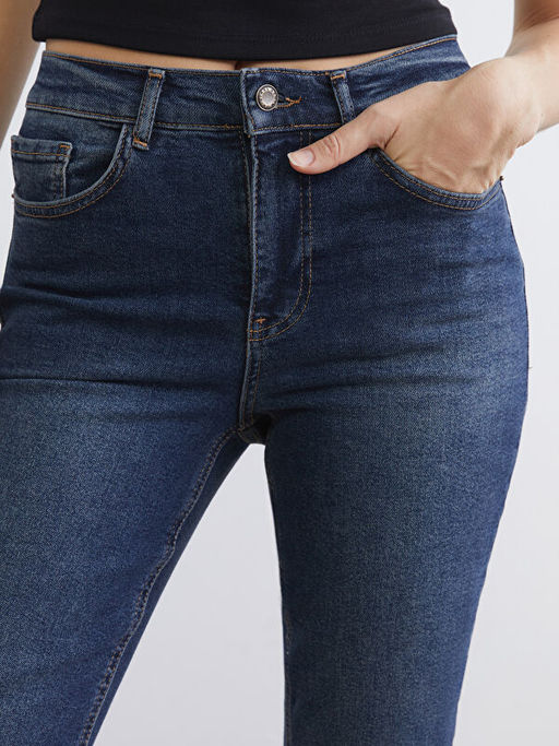 Flare Kad?n Jean Pantolon