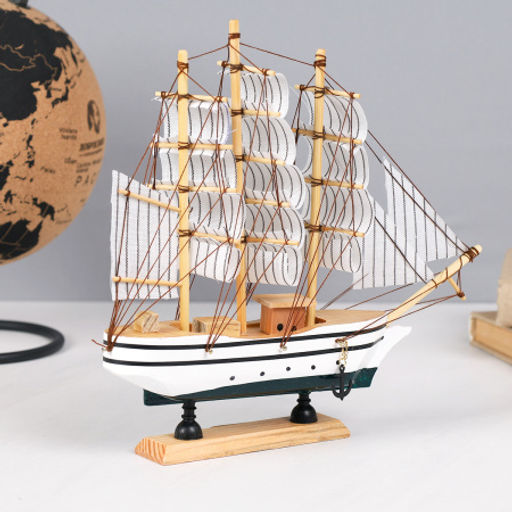 Макет парусного корабля 23х23 см / SH024MP /уп 48/ - Галеонтрейд фото 14