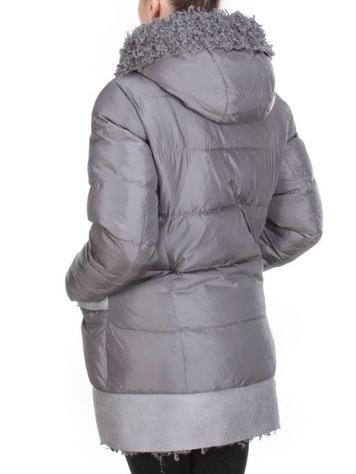 2015 GREY Куртка зимняя женская CORUSKY (200 гр. холлофайбера) - Fashion фото 4