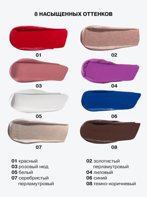 Influence Beauty Универсальный пигмент для макияжа Technicolor тон 02