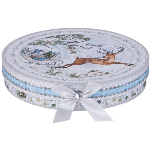 НАБОР ТАРЕЛОК ЗАКУСОЧНЫХ LEFARD CHRISTMAS 2 ШТ. 19 СМ ОЛЕНЬ (КОР=20НАБ.)  фото 2