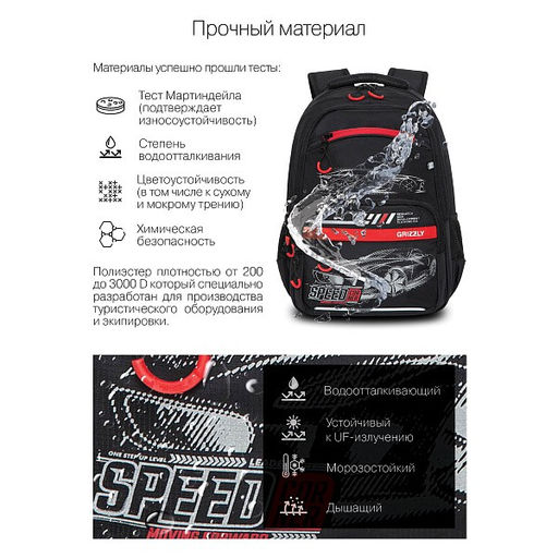 RB-254-1 Рюкзак школьный