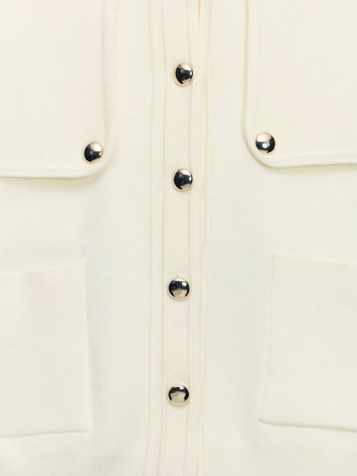 Вязаный джемпер из вискозы / Zarina фото 3