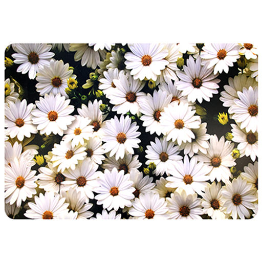 Салфетка под горячее (термосалфетка) ПВХ 60х90см, "Ромашки" (Россия)