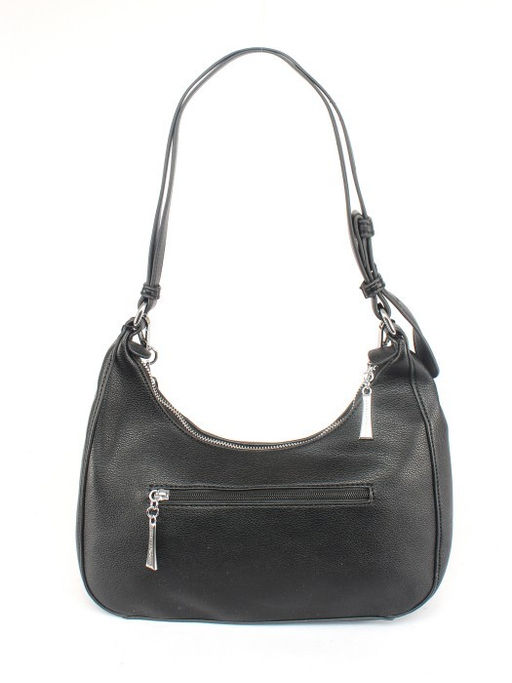 Сумка женская искусственная кожа FR-6620-1, 1отд+еврокарм, плечевой ремень, черный SALE 258368 - Adelia фото 7