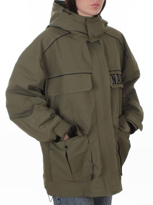 3101 GREEN Куртка демисезонная женская (100 гр. холлофайбер)