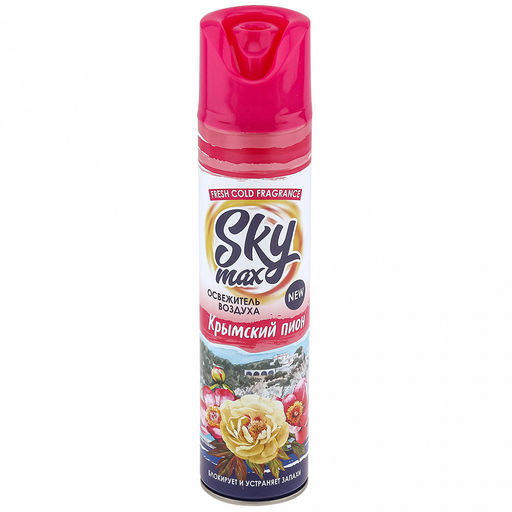 Освежитель воздуха "Sky" 300мл, "Крымский пион" (Россия)