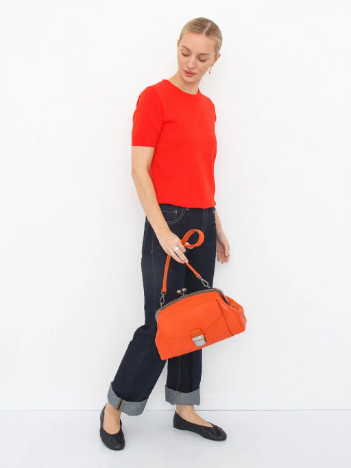 Сумка 77-8959R orange Polina&Eiterou