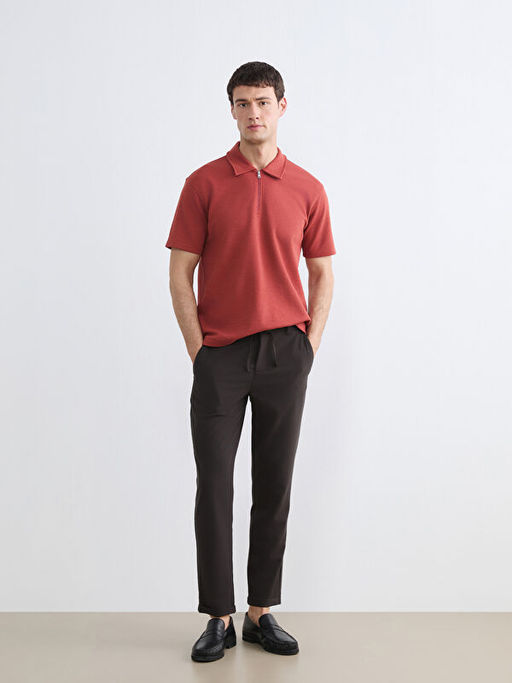 Брюки Slim Fit Erkek Pantolon зауженные