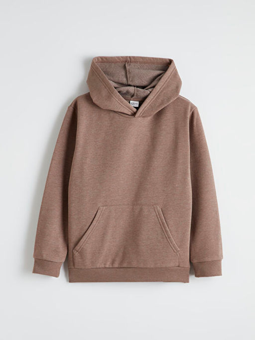 Kap??onlu Erkek ?ocuk Kal?n Sweatshirt