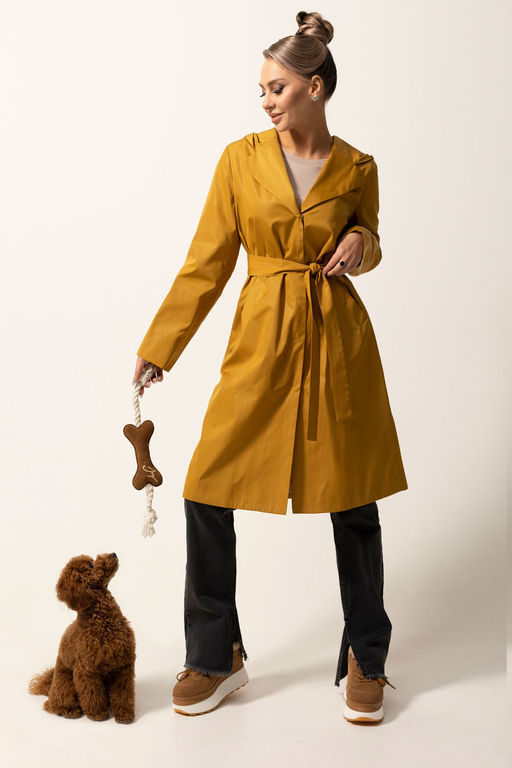 Плащ Golden Valley 7146 темно-желтый