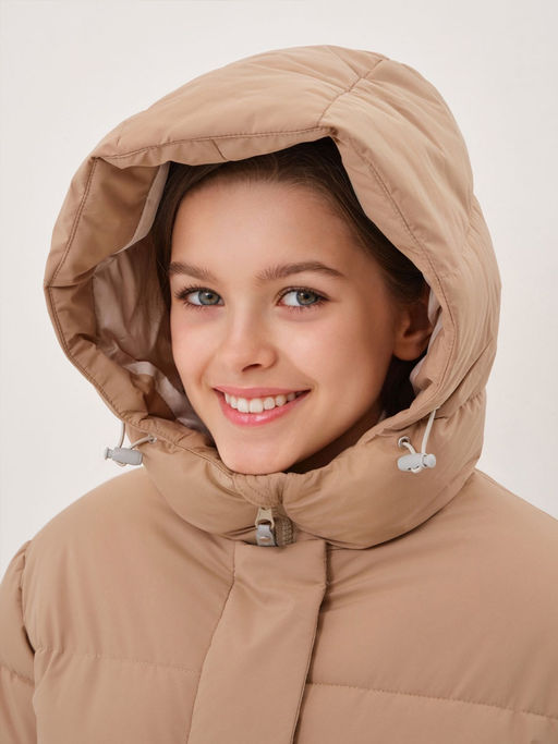 Куртка зимняя 23375-455 бежевый - Avese фото 26