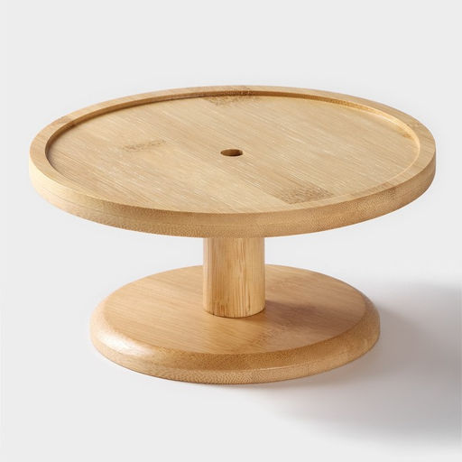 Бочонок фарфоровый с краником на деревянной подставке BellaTenero, 2.5 л, белое