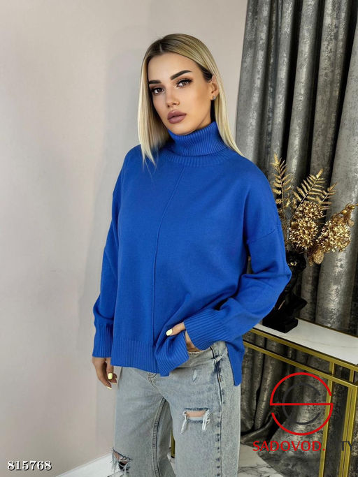 Свитер женский однотонный - Bruno фото 3