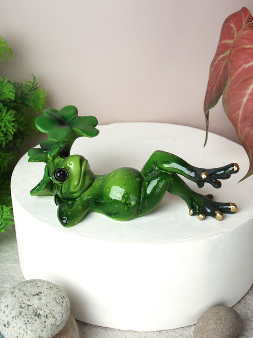 Цена за 2 шт. Фигурка Лягушка отдыхает 6 см / YX5121 /уп 2/48/ - Галеонтрейд фото 2