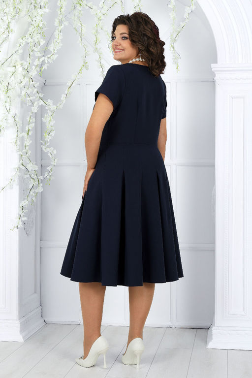 Платье Ninele 7431-Р темно-синий - Mira fashion фото 973