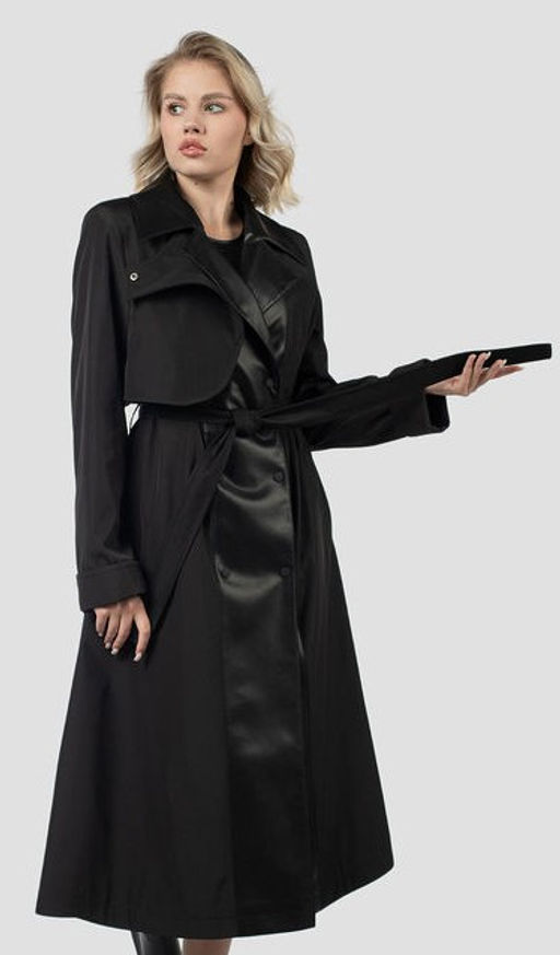 03-3371 Плащ женский (пояс) - El podio фото 8