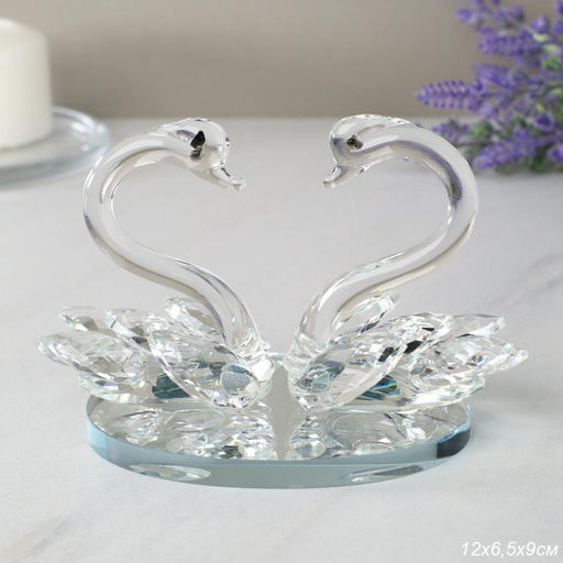 Сувенир из хрусталя Лебеди / GT800 /уп 48/ - ГалеонТрейд фото 6