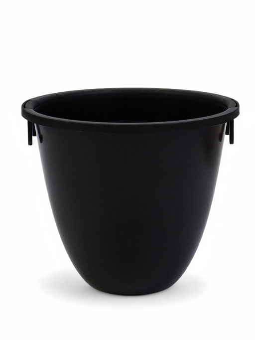 Кашпо для цветов Жемчужина, 4 л, d=29 см, h=19.5 см, пластик, со вставкой, подвесное, белое - Simaland фото 6