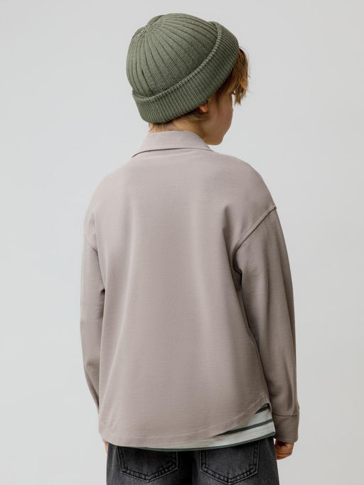 КР 302794/коричневый к624 рубашка для мал