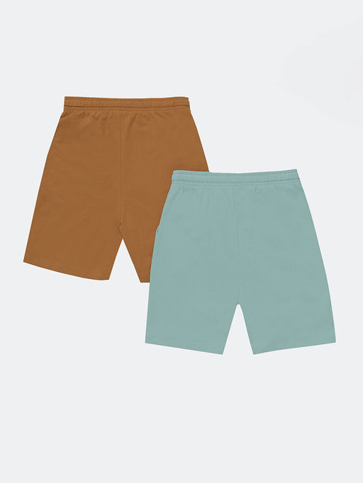 Шорты для мальчиков мультипак (2 шт.) зеленые с печатью - Mark formelle фото 6