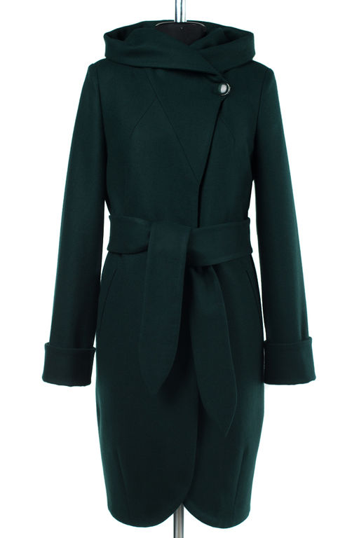 01-07658 Пальто женское демисезонное(пояс) - El podio фото 11