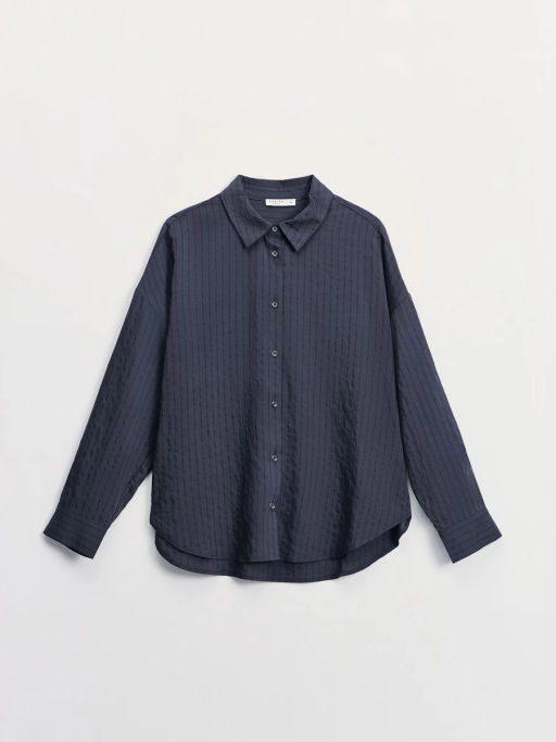 Блуза оверсайз из вискозы с длинным рукавом ZR2605012013-39 / Zarina  фото 10