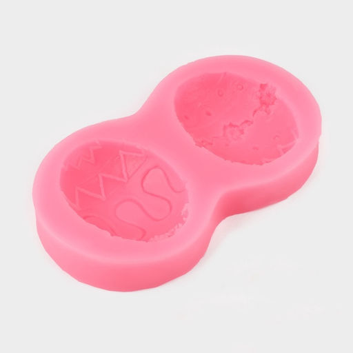 Силиконовый молд Пасхальное яйцо, 10,4?5,5 см, цвет МИКС - Simaland фото 3